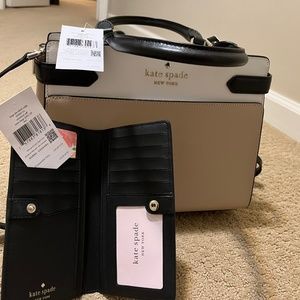 New Kate Spade purse with matching wallet